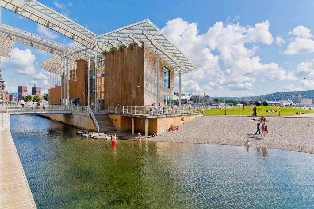 Ferienwohnung Tjuvholmen - Sjoside Hjem Oslo Exterior foto