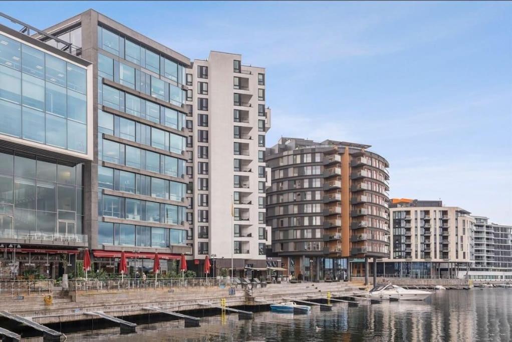 Ferienwohnung Tjuvholmen - Sjoside Hjem Oslo Exterior foto