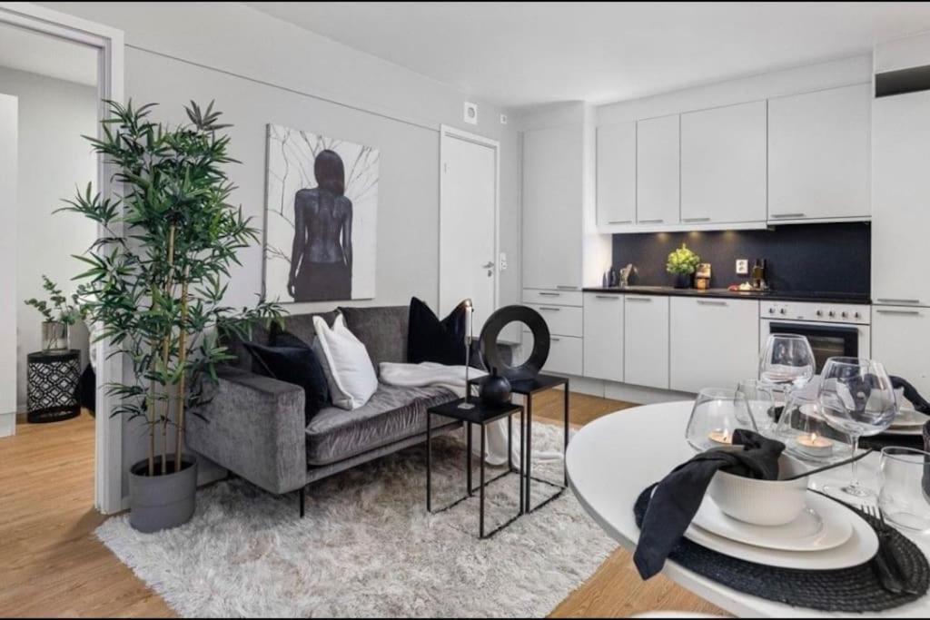 Ferienwohnung Tjuvholmen - Sjoside Hjem Oslo Exterior foto